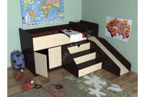 Кровать-чердак детская Кузя - Мебельная фабрика «СлавМебель»