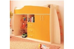 Кровать-чердак для детей Тихон - Мебельная фабрика «Мир Нестандарта»