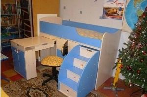 Кровать-чердак для ребенка - Мебельная фабрика «Альянс-М»