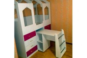 Кровать-чердак ЛДСП - Мебельная фабрика «Фактура-Мебель»