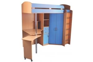 Кровать-чердак в детскую - Мебельная фабрика «Мебель Эконом»