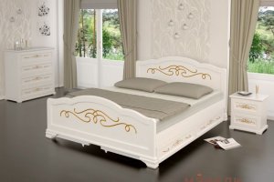Кровать деревянная Сатори - Мебельная фабрика «МЭБЕЛИ»