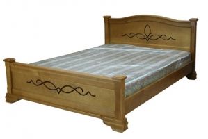 Кровать деревянная Соната - Мебельная фабрика «Святогор Мебель»
