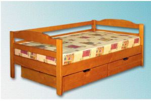 Кровать детская - Мебельная фабрика «Пайнс»