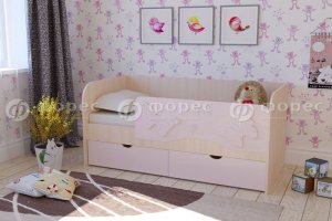 Кровать детская Бабочки - Мебельная фабрика «ФОРЕС»