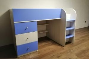 Кровать детская цветная - Мебельная фабрика «БонусМебель»