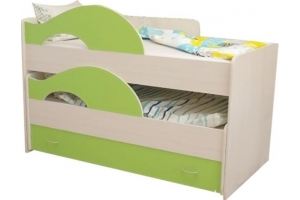 Кровать детская для двух детей - Мебельная фабрика «Мебель Эконом»