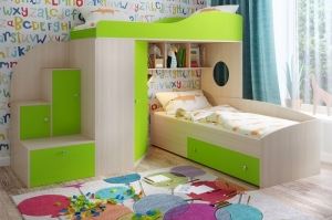 Кровать детская КАДЕТ 2 - Мебельная фабрика «Северная Двина»