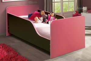 Кровать детская с бортом Малышка 2 - Мебельная фабрика «Матрица»