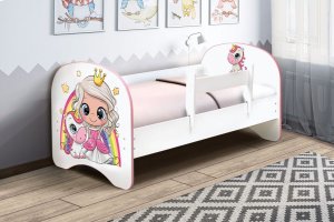 Кровать детская с фотопечатью Принцесса - Мебельная фабрика «Матрица»