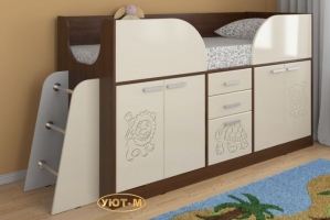 Кровать детская В-1 - Мебельная фабрика «Уют-М»