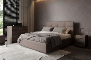 Кровать Диана с мягким изголовьем - Мебельная фабрика «ЛЕГИОН»