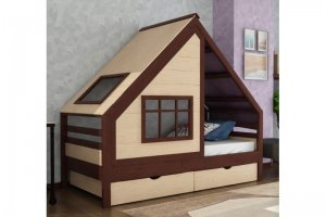 Кровать-домик для мальчика - Мебельная фабрика «IRIS»