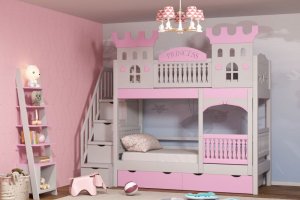 Кровать Дворец Принцессы - Мебельная фабрика «Дубрава»