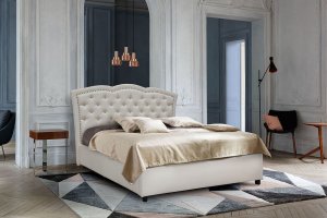 Кровать двойная Джульетта 16М - Мебельная фабрика «Пинскдрев»