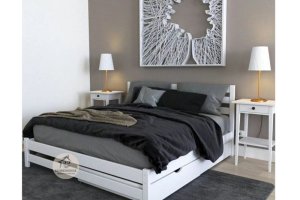 Кровать двухспальная Family - Мебельная фабрика «EcoBedHouse»