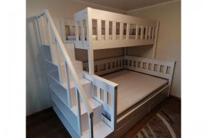 Кровать двухъярусная детская - Мебельная фабрика «Лисер»