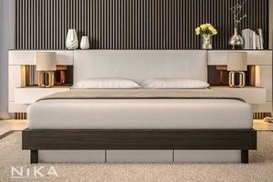 Кровать двуспальная Афина в современном стиле