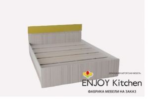 Кровать двуспальная KR2 - Мебельная фабрика «ENJOY Kitchen»