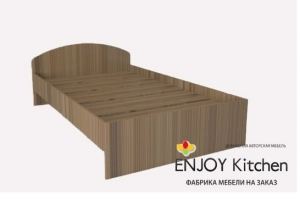 Кровать двуспальная KR4 - Мебельная фабрика «ENJOY Kitchen»