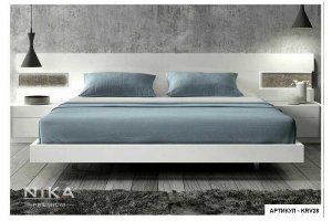 Кровать двуспальная Ника в стиле лофт - Мебельная фабрика «NIKA premium»