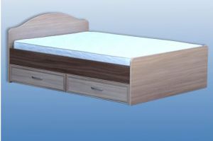 Кровать двуспальная с ящиком - Мебельная фабрика «Керулен»