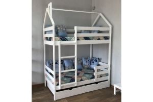 Кровать домик Эко-12 - Мебельная фабрика «Esteticakids»