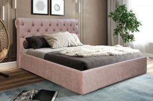 Кровать с каретной стяжкой Фернандо - Мебельная фабрика «Квартет»