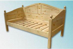 Кровать Филенка 3 спинки - Мебельная фабрика «Пайнс»