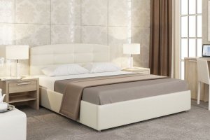 Кровать Фьюджи 5 Экокожа - Мебельная фабрика «ФилатоFF»