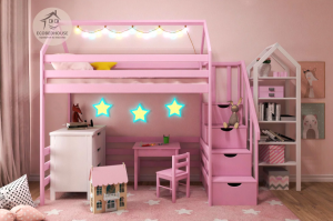 Кровать Home loft commode - Мебельная фабрика «EcoBedHouse»