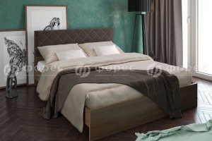 Кровать интерьерная мягкая Моника - Мебельная фабрика «ФОРЕС»