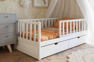 Кровать из бука Basic space - Мебельная фабрика «EcoBedHouse»
