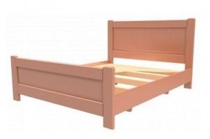 Кровать из  массива Амели - Мебельная фабрика «BORA FASAD»