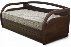 Кровать из массива бука Скай - Мебельная фабрика «Нега»
