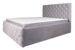 Кровать из массива с мягким изголовьем Алла - Мебельная фабрика «Ярославские кровати»