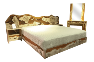 Кровать из тополя - Мебельная фабрика «ДревоДизайн»