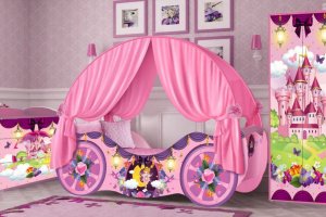 Кровать-карета Принцесса 4.0 - Мебельная фабрика «МК Массмебель»