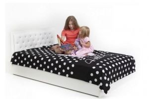 Кровать классика Фея Swarovski 120 - Мебельная фабрика «ABC King»