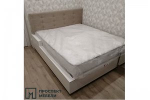 Кровать комбинированная с каретной стяжкой