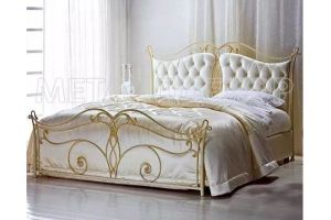 Кровать кованая Сильвия - Мебельная фабрика «Металлдекор»