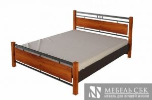 Кровать ЛДСП MK 28 - Мебельная фабрика «Мебель СБК»