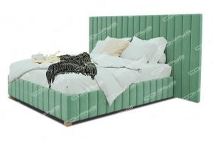 Кровать с увеличенным изголовьем Лилу 2 б - Мебельная фабрика «СОКРУЗ»