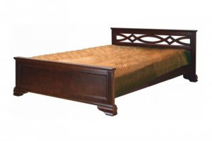 Кровать Лира из массива сосны - Мебельная фабрика «Мебель Мастер»