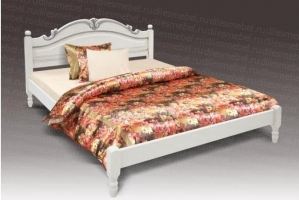 Кровать Мария с резьбой - Мебельная фабрика «Diles»