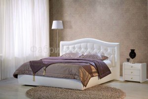 Кровать Марселла белая - Мебельная фабрика «Аккорд»