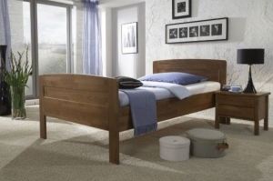 Кровать массив Кира 15 - Мебельная фабрика «IRIS»