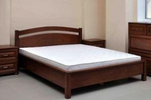 Кровать массив Милена - Мебельная фабрика «Пайнс»