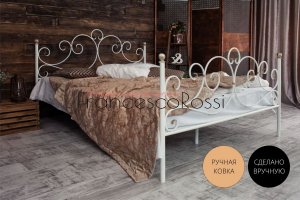 Кровать металлическая Флоренция 2 - Мебельная фабрика «Francesco Rossi»