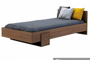 Кровать металлическое основание Грей - Мебельная фабрика «Мебель СБК»